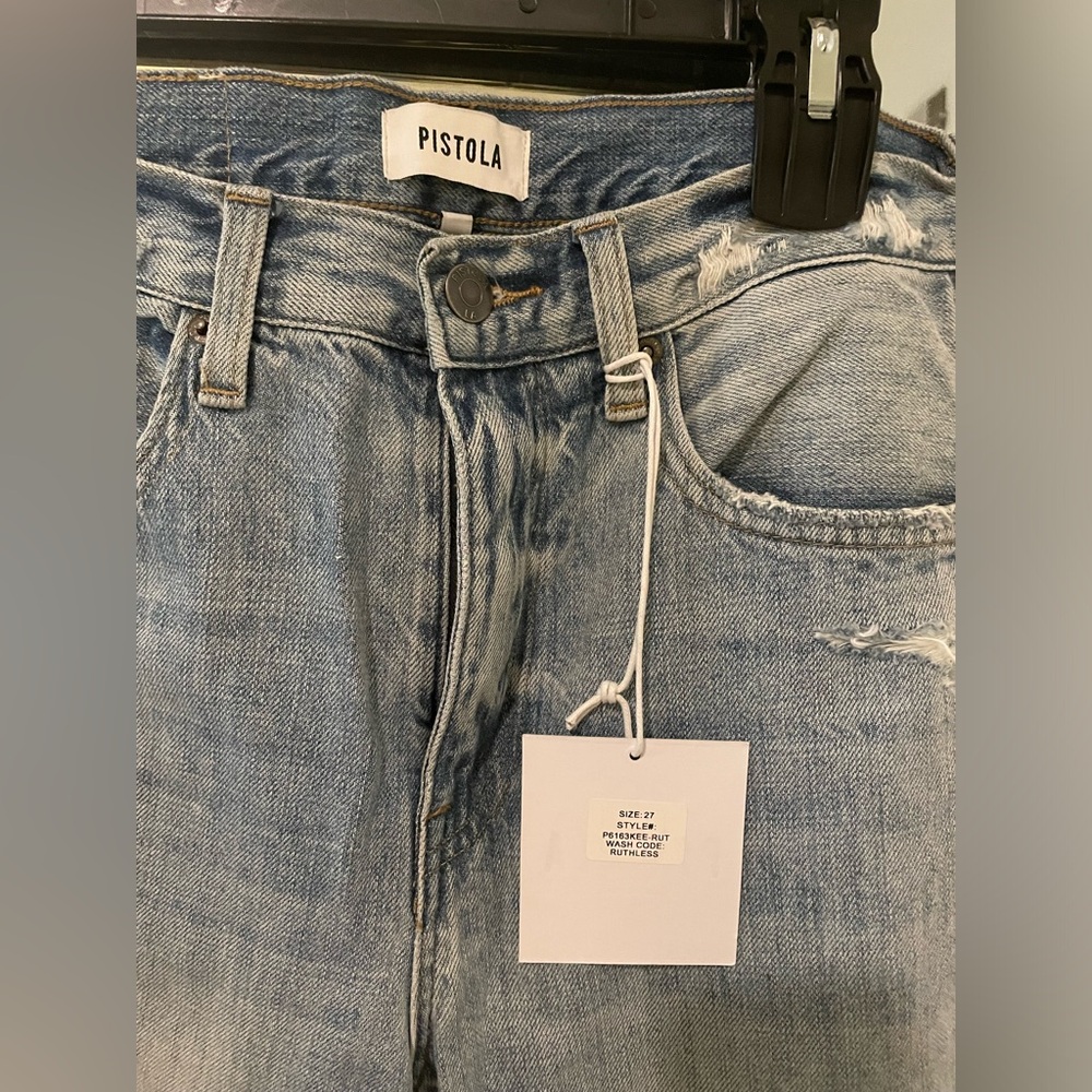 Pistola Stevie High Rise Relaxed Flare Jean - Picture 5 of 7